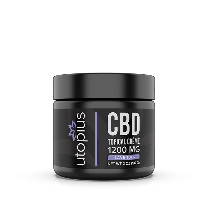 Full Spectrum CBD Body Cream 1200 mg - Utopius